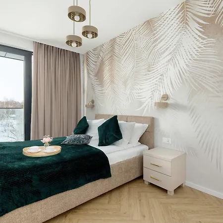 Lux Floor Art With Pool, Air Conditioning And Parking By Renters Apartment Mielno