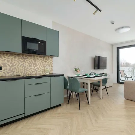 Lux Floor Art With Pool, Air Conditioning And Parking By Renters * Mielno